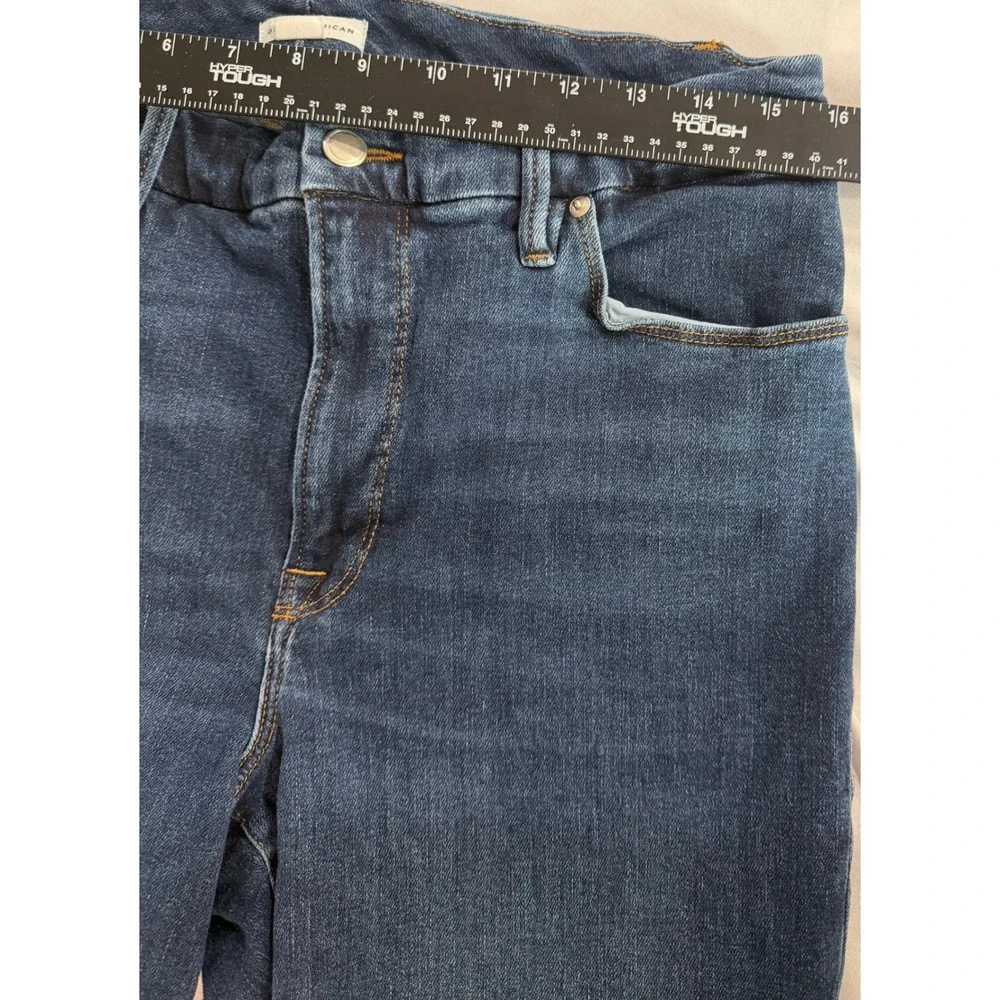 Good American Good Skinny Jeans Size 15 Indigo Dark Wash Cashmere Blend GPSK336T - Picture 7 of 7
